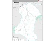 Sherman County, OR <br /> Wall Map <br /> Premium Style 2025 Map