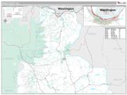 Wasco County, OR <br /> Wall Map <br /> Premium Style 2025 Map