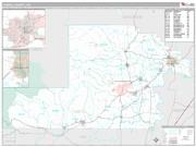 Yamhill County, OR <br /> Wall Map <br /> Premium Style 2025 Map