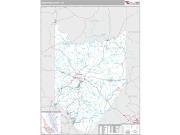 Armstrong County, PA <br /> Wall Map <br /> Premium Style 2025 Map