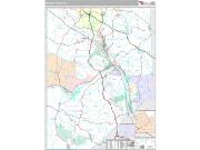 Beaver County, PA <br /> Wall Map <br /> Premium Style 2025 Map