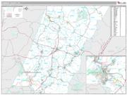 Cambria County, PA <br /> Wall Map <br /> Premium Style 2025 Map