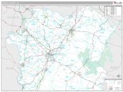 Fayette County, PA <br /> Wall Map <br /> Premium Style 2025 Map
