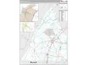 Franklin County, PA <br /> Wall Map <br /> Premium Style 2025 Map