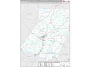 Indiana County, PA <br /> Wall Map <br /> Premium Style 2025 Map