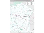 Jefferson County, PA <br /> Wall Map <br /> Premium Style 2025 Map
