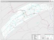 Juniata County, PA <br /> Wall Map <br /> Premium Style 2025 Map