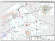 Lebanon County, PA <br /> Wall Map <br /> Premium Style 2025 Map