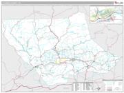 Lycoming County, PA <br /> Wall Map <br /> Premium Style 2025 Map