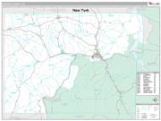 Warren County, PA <br /> Wall Map <br /> Premium Style 2025 Map