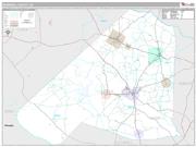 Barnwell County, SC <br /> Wall Map <br /> Premium Style 2025 Map
