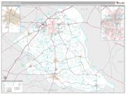 Florence County, SC <br /> Wall Map <br /> Premium Style 2025 Map