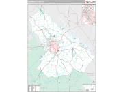 Greenwood County, SC <br /> Wall Map <br /> Premium Style 2025 Map