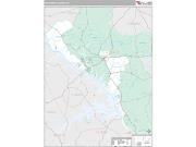 McCormick County, SC <br /> Wall Map <br /> Premium Style 2025 Map