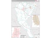 Marion County, SC <br /> Wall Map <br /> Premium Style 2025 Map