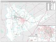 Sumter County, SC <br /> Wall Map <br /> Premium Style 2025 Map