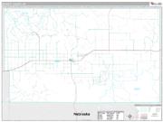 Bennett County, SD <br /> Wall Map <br /> Premium Style 2025 Map