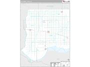 Bon Homme County, SD <br /> Wall Map <br /> Premium Style 2025 Map