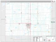 Brookings County, SD <br /> Wall Map <br /> Premium Style 2025 Map