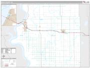 Brule County, SD <br /> Wall Map <br /> Premium Style 2025 Map