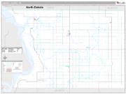 Campbell County, SD <br /> Wall Map <br /> Premium Style 2025 Map