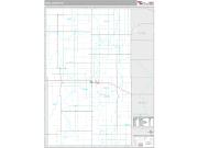 Hand County, SD <br /> Wall Map <br /> Premium Style 2025 Map