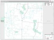 Harding County, SD <br /> Wall Map <br /> Premium Style 2025 Map