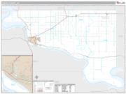 Hughes County, SD <br /> Wall Map <br /> Premium Style 2025 Map