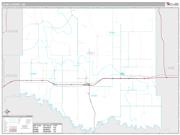 Jones County, SD <br /> Wall Map <br /> Premium Style 2025 Map