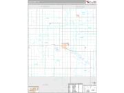 Lake County, SD <br /> Wall Map <br /> Premium Style 2025 Map
