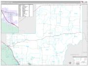 Meade County, SD <br /> Wall Map <br /> Premium Style 2025 Map