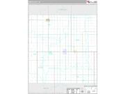 Miner County, SD <br /> Wall Map <br /> Premium Style 2025 Map