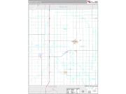 Moody County, SD <br /> Wall Map <br /> Premium Style 2025 Map