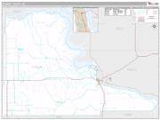 Stanley County, SD <br /> Wall Map <br /> Premium Style 2025 Map