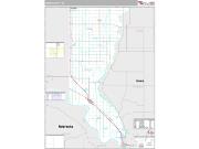 Union County, SD <br /> Wall Map <br /> Premium Style 2025 Map