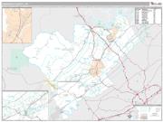 Anderson County, TN <br /> Wall Map <br /> Premium Style 2025 Map