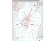 Bradley County, TN <br /> Wall Map <br /> Premium Style 2024 Map