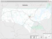 Clay County, TN <br /> Wall Map <br /> Premium Style 2025 Map
