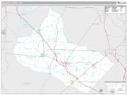 Crockett County, TN <br /> Wall Map <br /> Premium Style 2025 Map