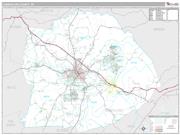 Cumberland County, TN <br /> Wall Map <br /> Premium Style 2025 Map