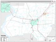 Dyer County, TN <br /> Wall Map <br /> Premium Style 2025 Map