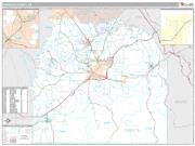 Franklin County, TN <br /> Wall Map <br /> Premium Style 2025 Map