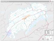 Grainger County, TN <br /> Wall Map <br /> Premium Style 2025 Map