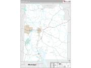Hardin County, TN <br /> Wall Map <br /> Premium Style 2025 Map
