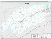 Hawkins County, TN <br /> Wall Map <br /> Premium Style 2025 Map