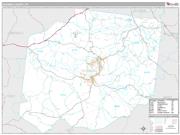Hickman County, TN <br /> Wall Map <br /> Premium Style 2025 Map