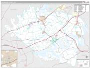 Jefferson County, TN <br /> Wall Map <br /> Premium Style 2025 Map