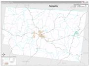 Macon County, TN <br /> Wall Map <br /> Premium Style 2025 Map