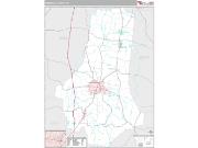 Marshall County, TN <br /> Wall Map <br /> Premium Style 2025 Map