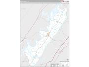 Meigs County, TN <br /> Wall Map <br /> Premium Style 2025 Map